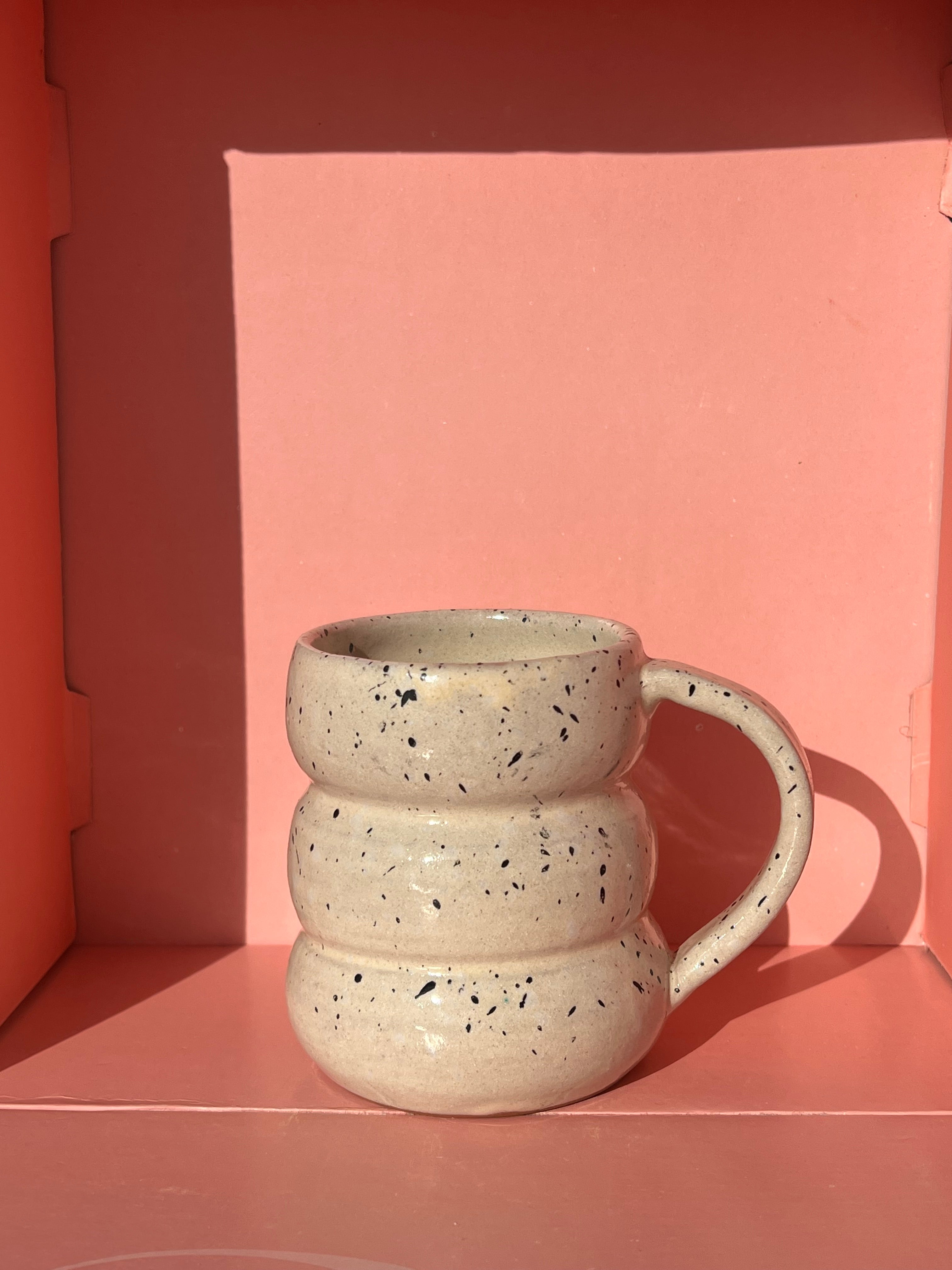 Waxy bubbles mug